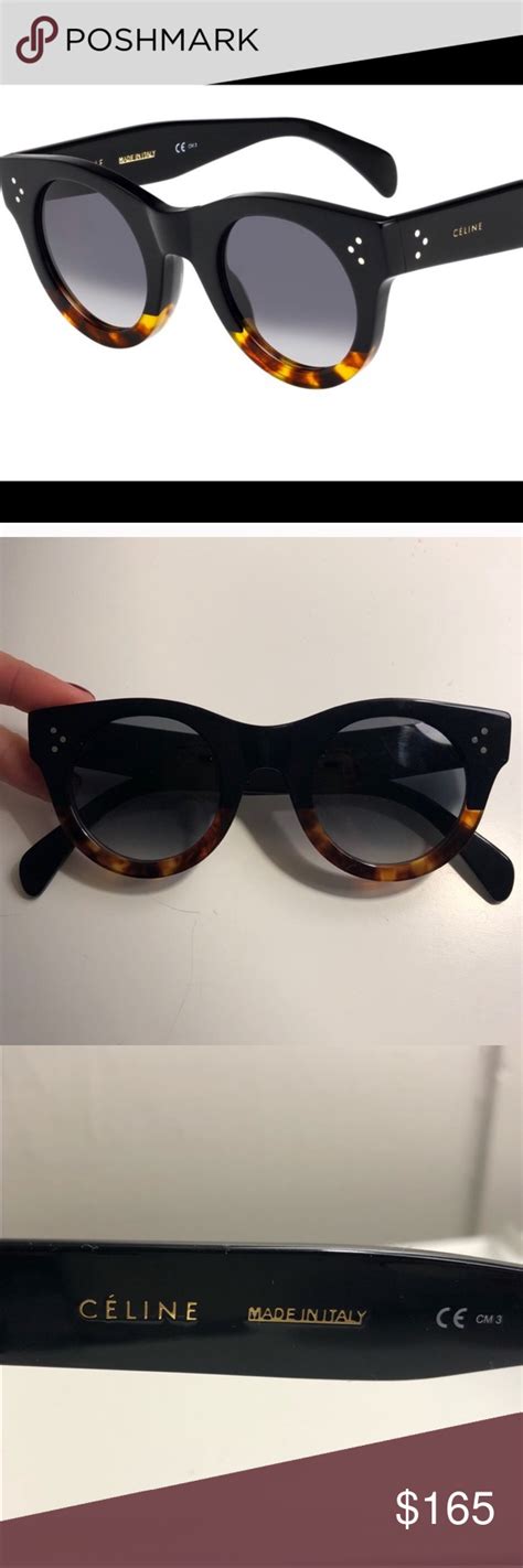 celine embellished sunglasses|authentic Celine sunglasses.